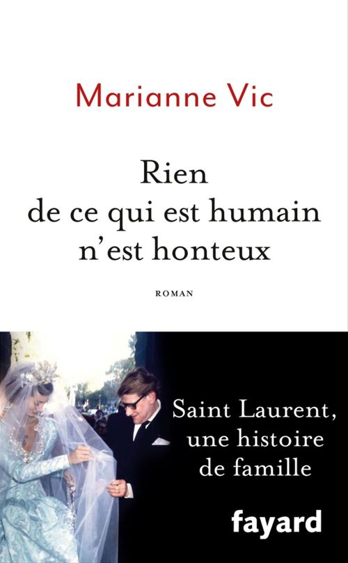 Couverture ebook de Rien de ce qui est humain n'est honteux, de Marianne Vic