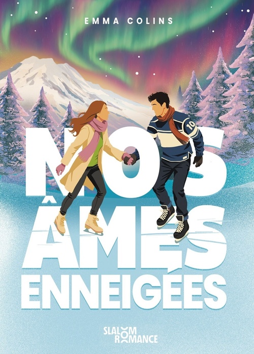 ebook cover of Nos Âmes enneigées, by Emma Colins