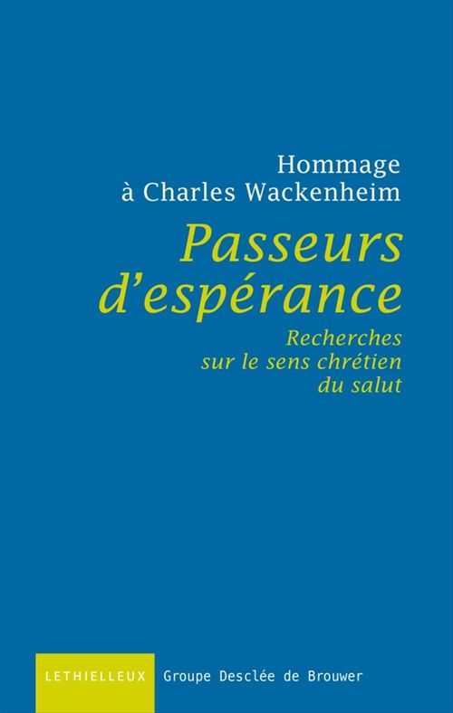 Couverture ebook de Passeurs d'espérance, de Collectif