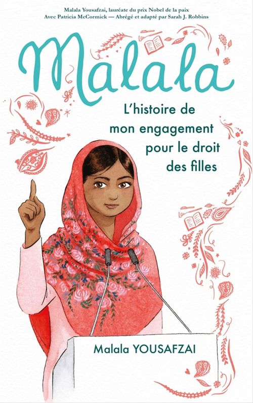 ebook cover of Malala - L'histoire de mon engagement pour le droit des filles, by Malala Yousafzai