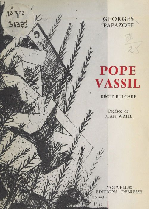 Couverture ebook de Pope Vassil, de Georges Papazoff