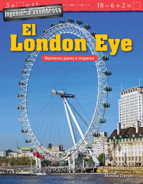 Couverture ebook de Ingeniería asombrosa: El London Eye, de Monika Davies