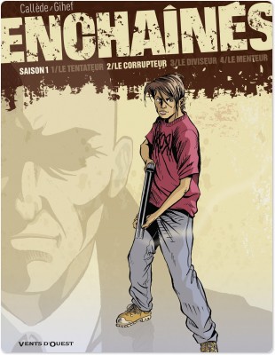 ebook cover of Enchaînés - Saison 1 - Tome 02, by Gihef, Joël Callède