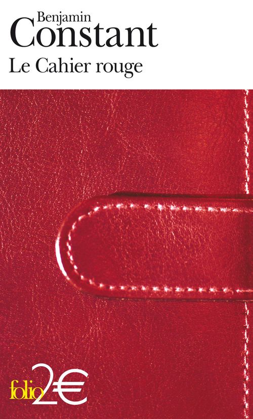 Couverture ebook de Le Cahier rouge, de Benjamin Constant