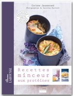 Couverture ebook de Recettes minceur aux protéines, de Collectif