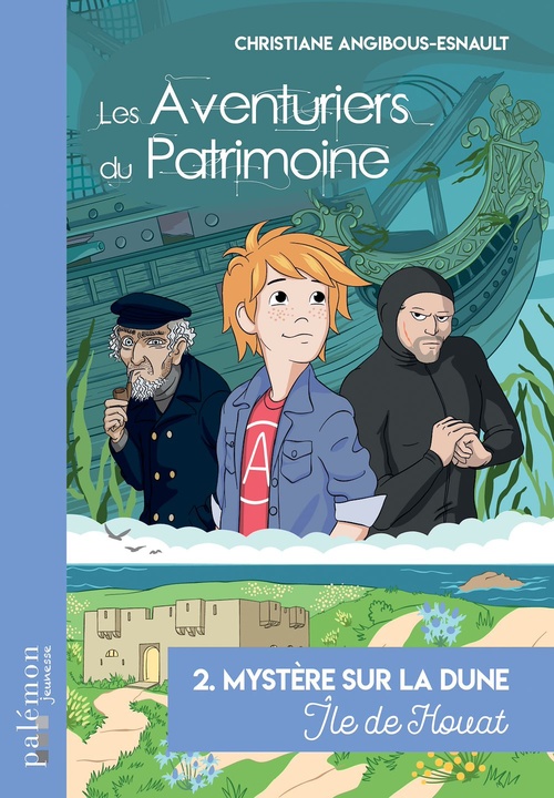 Couverture ebook de Mystère sur la dune, de Christiane Angibous-Esnault, Paola Cardenas e Oliveira