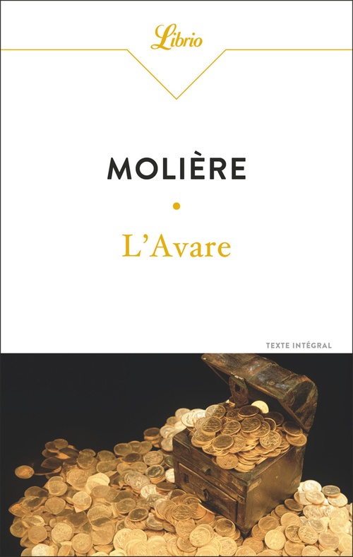 Couverture ebook de L'Avare, de Molière