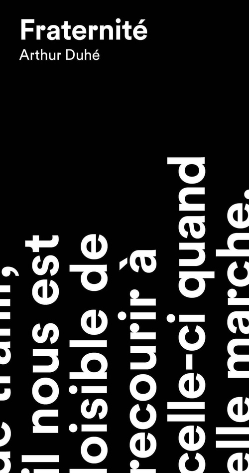 ebook cover of Fraternité, by Arthur Duhé