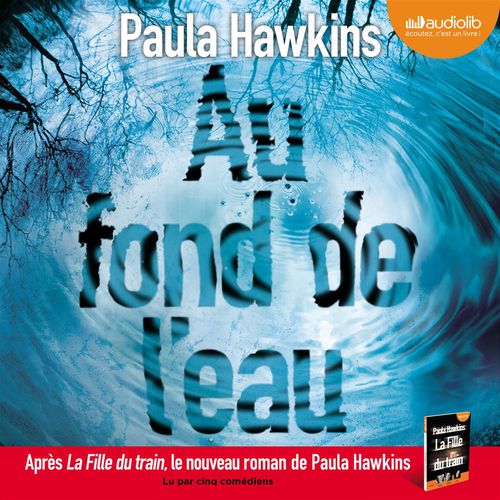 audiobook cover of Au fond de l'eau, by Paula Hawkins