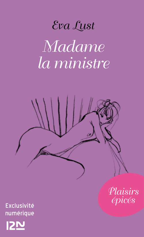 Couverture ebook de Madame la ministre, de Eva Lust