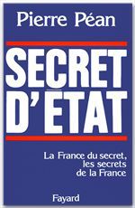 ebook cover of Secret d'Etat, by Pierre Péan