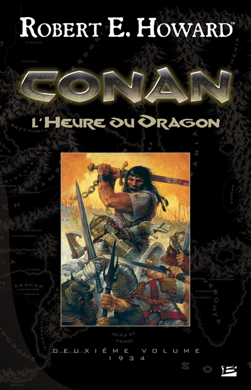 ebook cover of Conan, T2 : L'Heure du Dragon, by Robert E. Howard