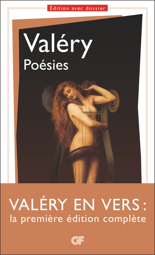ebook cover of Poésies, by Paul Valéry