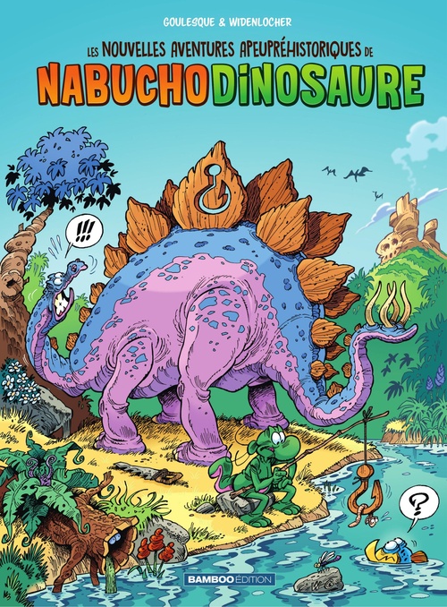 Couverture ebook de Les nouvelles aventures apeupréhistoriques de Nabuchodinosaure - Tome 1, de Roger Widenlocher