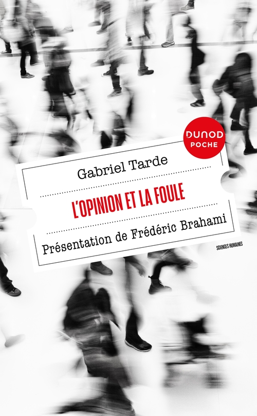 ebook cover of L'opinion et la foule, by Gabriel Tarde