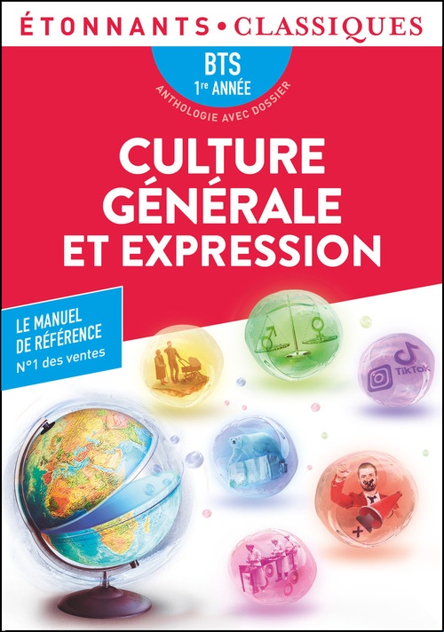 Couverture ebook de Culture générale et expression - BTS 1ère année, de Collectif