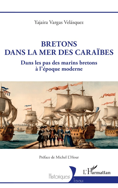 ebook cover of Bretons dans la mer des Caraïbes, by Yajaira Vargas Velasquez
