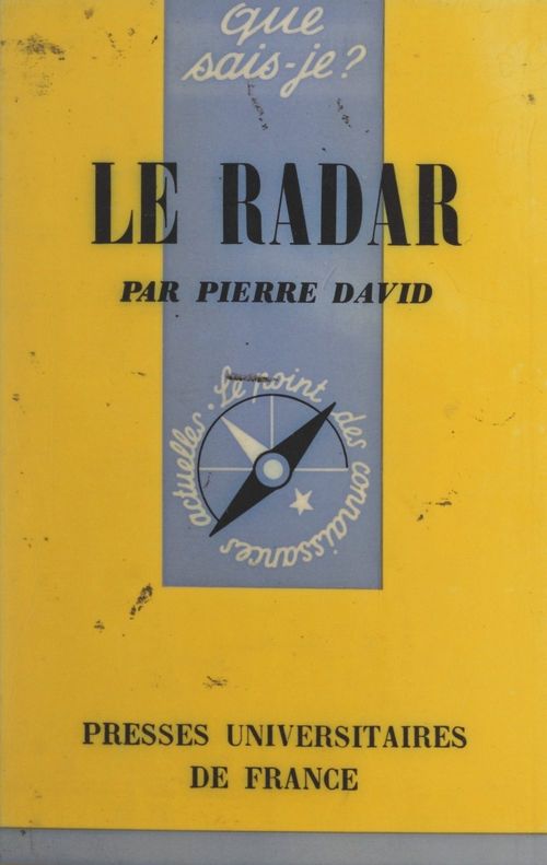 ebook cover of Le radar, by Pierre David