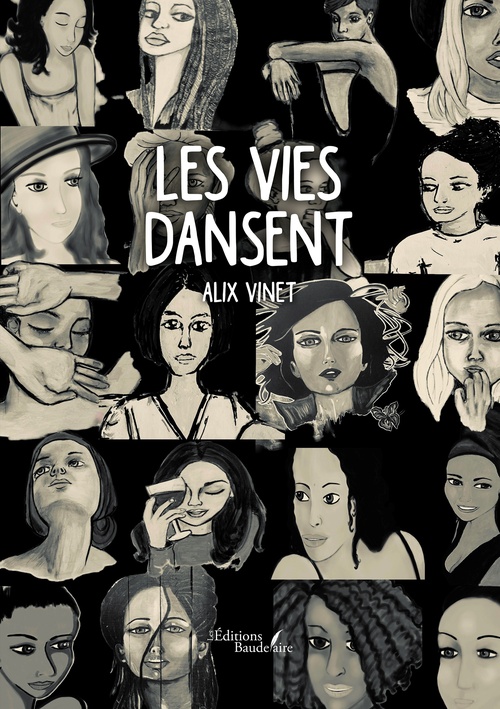 Couverture ebook de Les vies dansent, de Alix Vinet