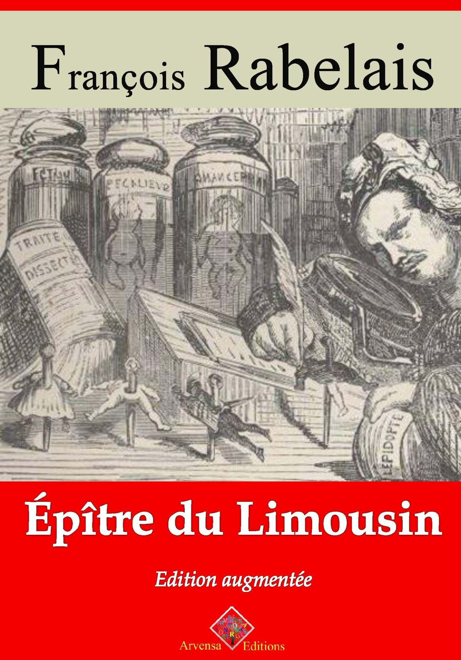 ebook cover of Épître du Limousin - suivi d'annexes, by Francois Rabelais
