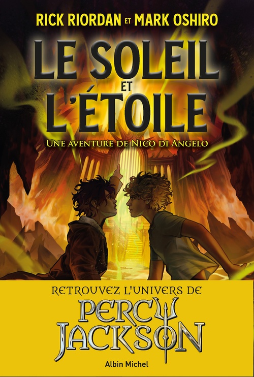 ebook cover of Le Soleil et l'Etoile - Une aventure de Nico Di Angelo, by Rick Riordan, Mark Oshiro