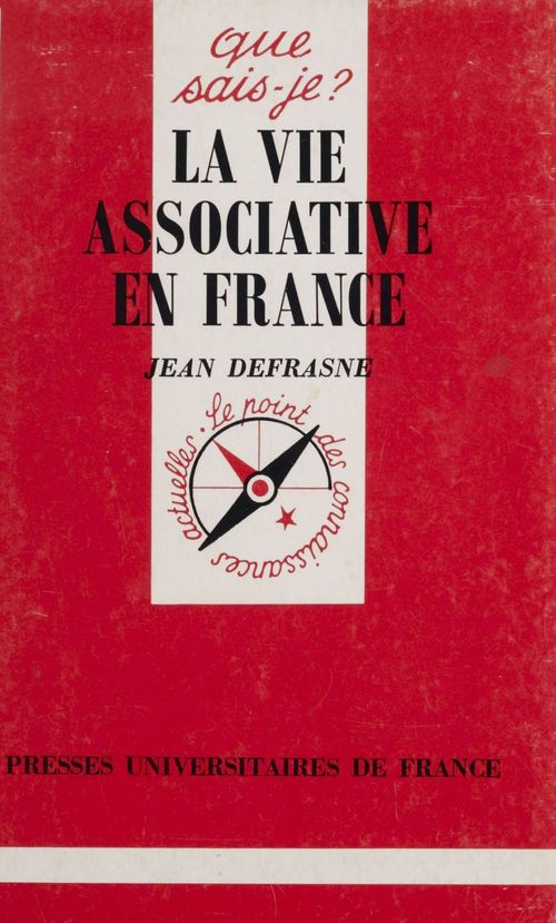 ebook cover of La Vie associative en France, by Jean Defrasne