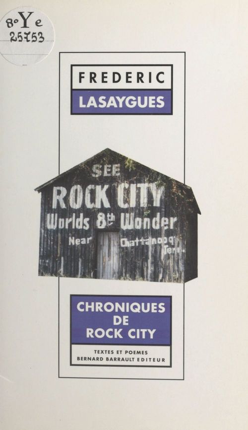 Couverture ebook de Chroniques de Rock city : enclumes et frelons, de Frédéric Lasaygues