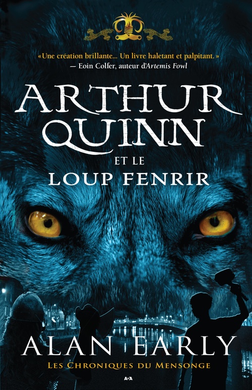 Couverture ebook de Arthur Quinn et le Loup de Fenris, de Alan Early