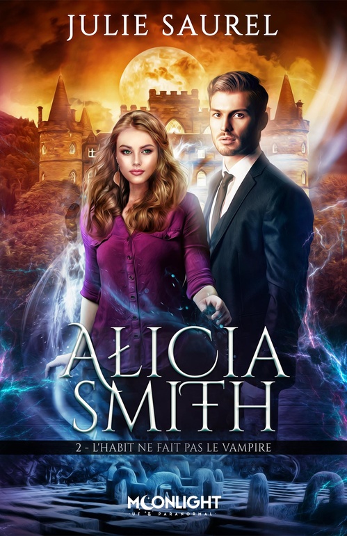 ebook cover of L'habit ne fait pas le vampire, by Julie Saurel