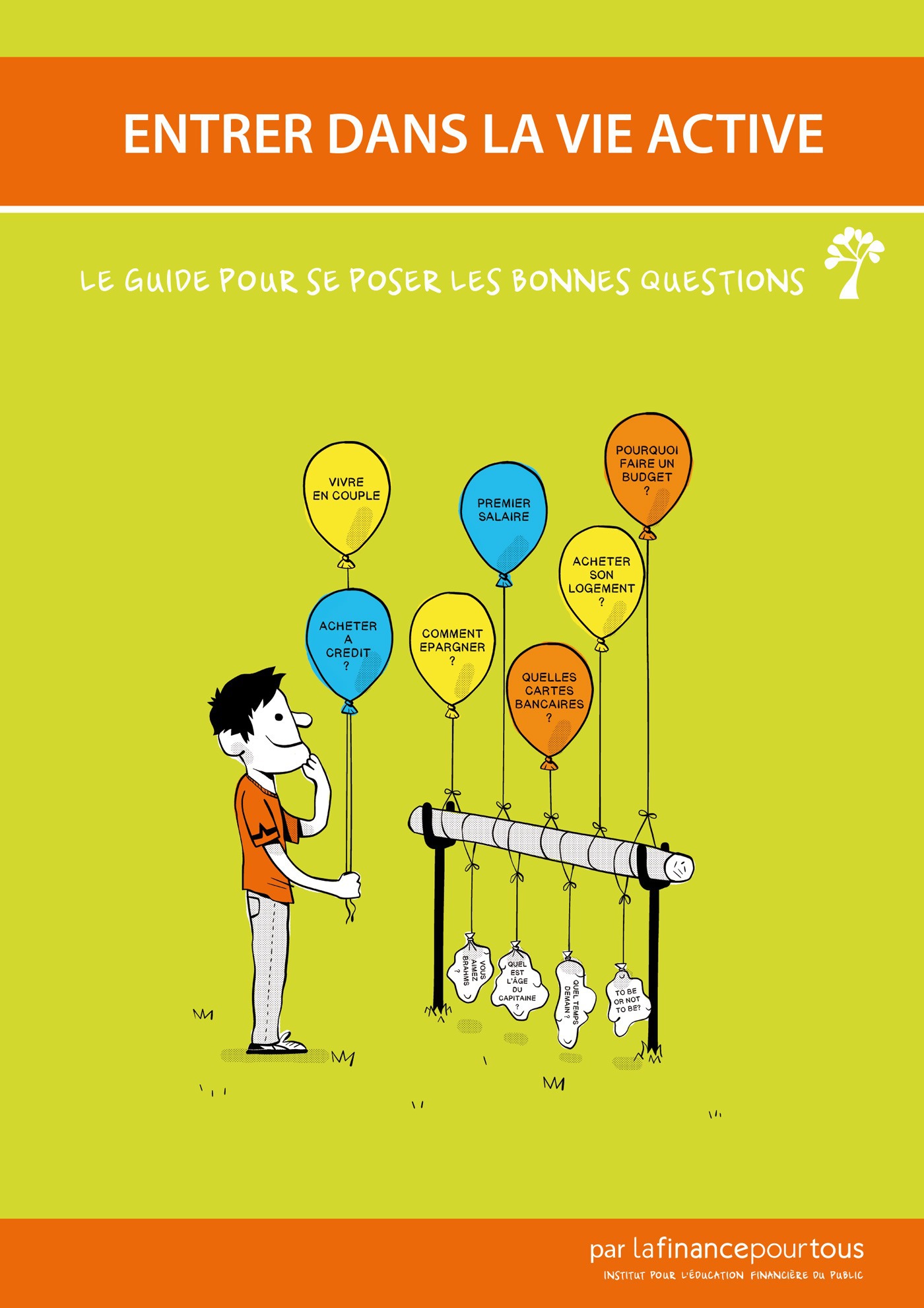 ebook cover of Entrer dans la vie active, by La Finance Pour Pascale Micoleau-Marcel