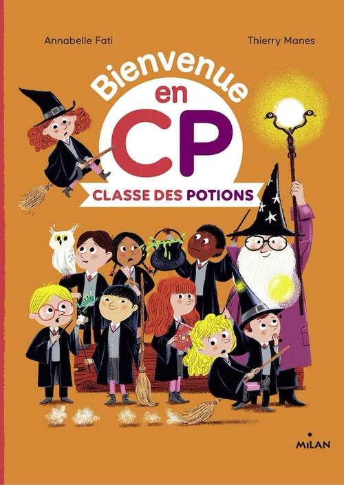Couverture ebook de Classe des potions, de Annabelle Fati, Catherine Gueguen