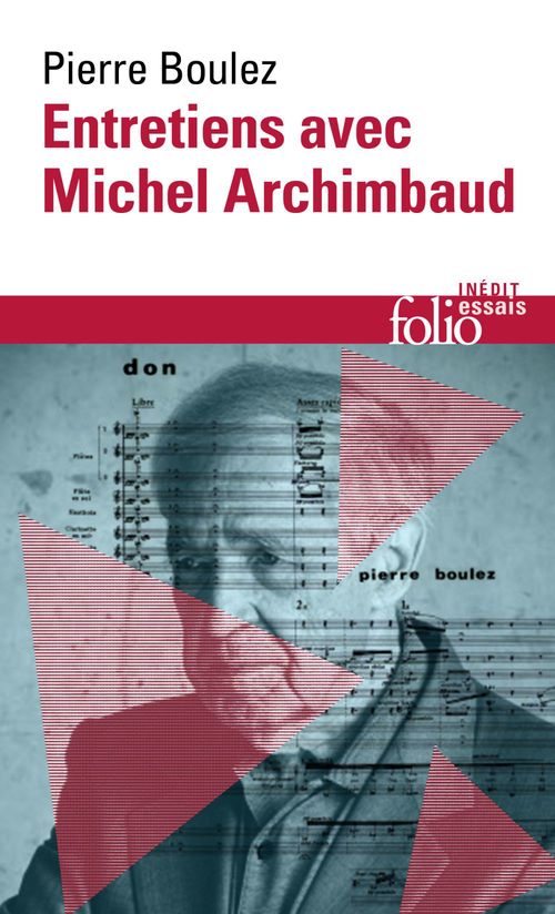Couverture ebook de Entretiens avec Michel Archimbaud, de Pierre Boulez