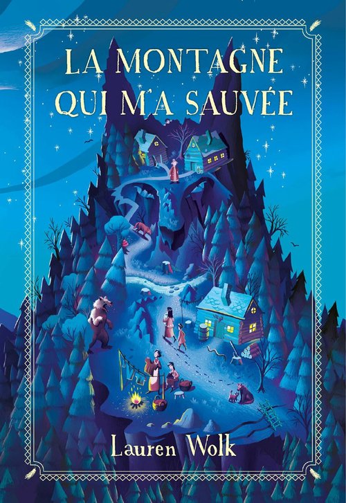 ebook cover of La montagne qui m'a sauvée, by Lauren Wolk