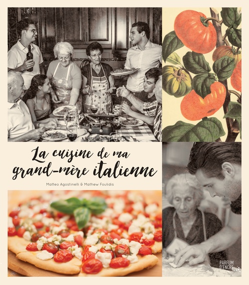 Couverture ebook de La cuisine de ma grand-mère italienne, de Matteo Agostinelli