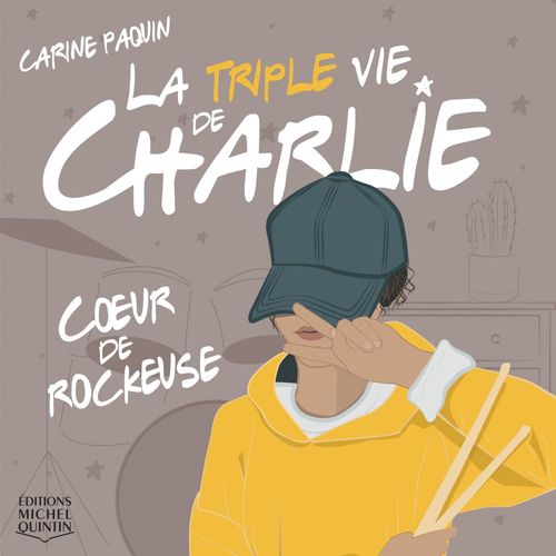 Couverture audiobook de Coeur de rockeuse, de Carine Paquin