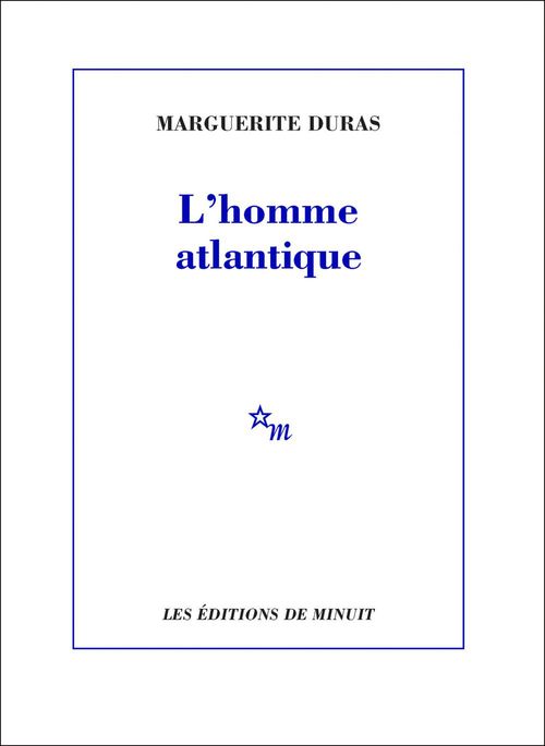 Couverture ebook de L'Homme atlantique, de Marguerite Duras