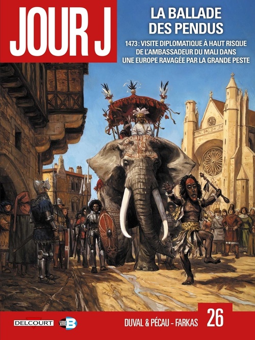 Couverture ebook de Jour J T26 - La Ballade des pendus, de Fred Duval, Jean-Pierre Pécau, Lajos Farkas