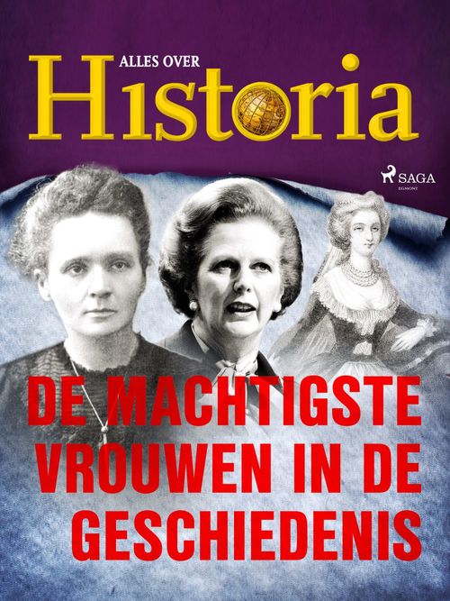 Couverture ebook de De machtigste vrouwen in de geschiedenis, de Alles Over Historia