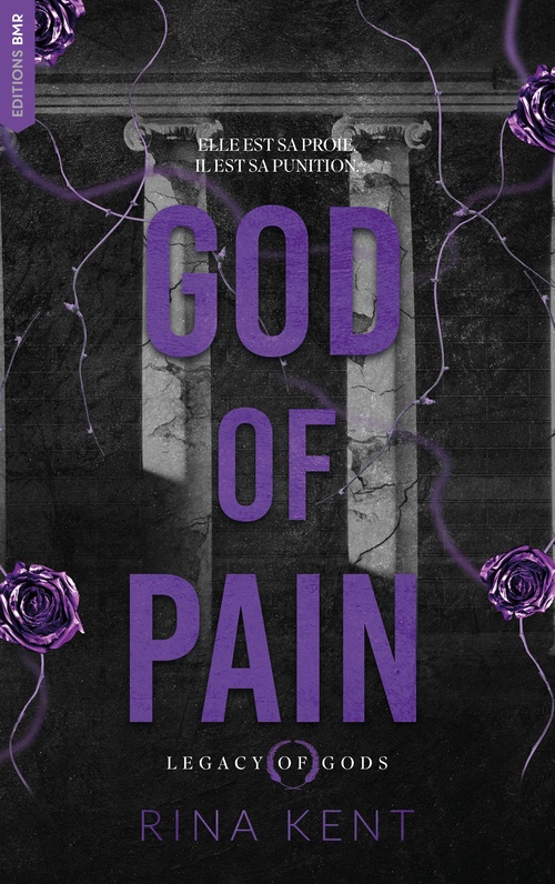 Couverture ebook de God of Pain, Legacy of Gods Tome 2 (Édition Française), de Rina Kent