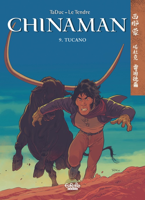 Couverture ebook de Chinaman - Volume 9 - Tucano, de Serge Le Tendre, Taduc