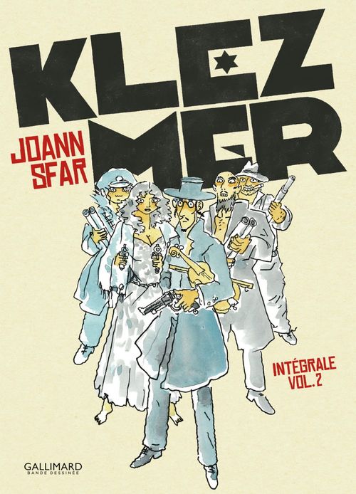 Couverture ebook de Klezmer - L'Intégrale (volume 2), de Joann Sfar