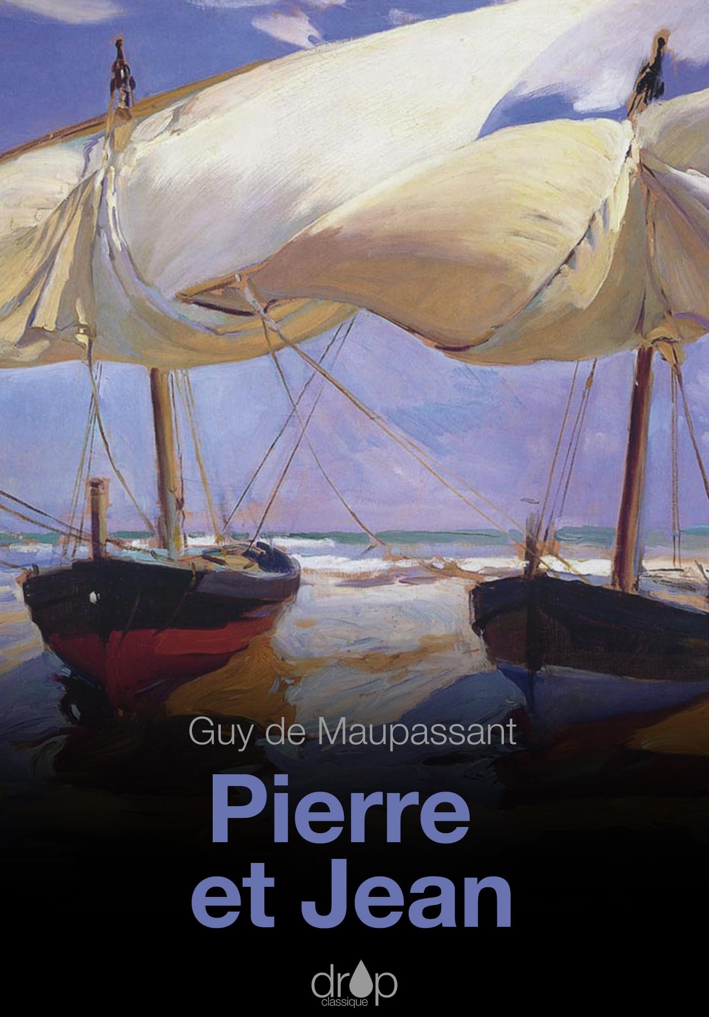 ebook cover of Pierre et Jean, by Guy de Maupassant