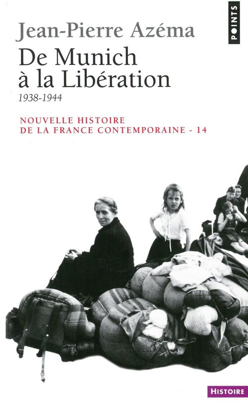 Couverture ebook de De Munich à la Libération. 1938-1944, de Jean-Pierre Azéma