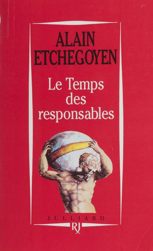 ebook cover of Le temps des responsables, by Alain Etchegoyen