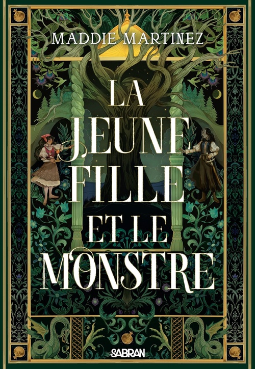 Couverture ebook de La Jeune Fille et le Monstre (ebook), de Maddie Martinez
