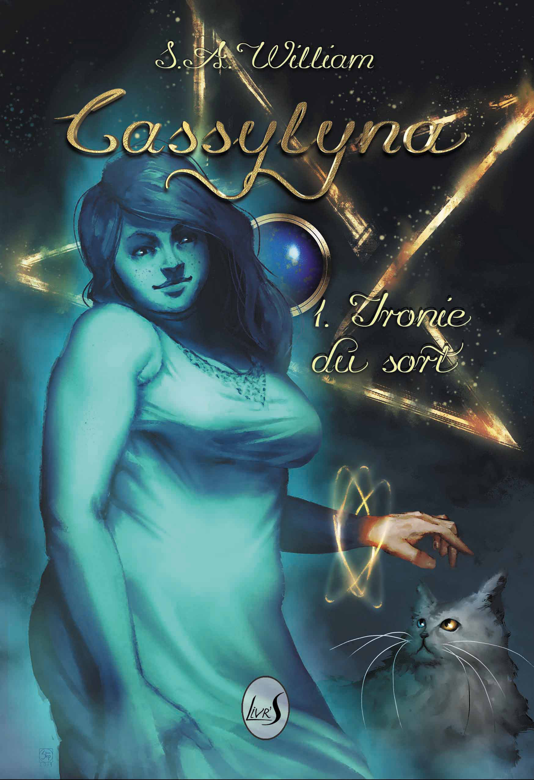 ebook cover of Cassylyna, by S.A. William