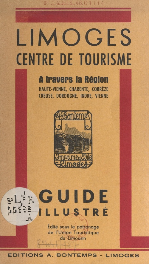 ebook cover of Limoges, centre de tourisme, by Paul Brousse