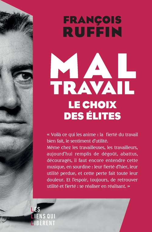 Couverture ebook de Mal-travail, de François Ruffin