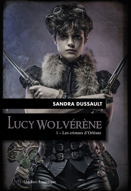 Couverture ebook de Lucy Wolvérène 1 - Les cristaux d´Orléans, de Sandra Dussault