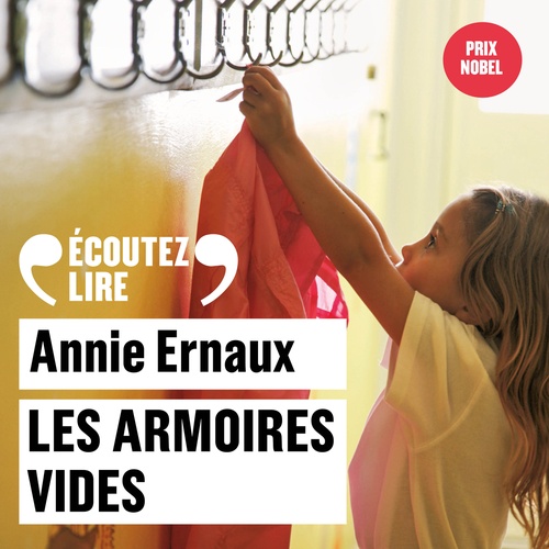 audiobook cover of Les armoires vides, by Annie Ernaux